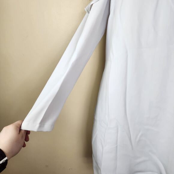 Wai Ming Women’s Dunn Dress Turtleneck Sheath Dress in Cream Size 0 - Picture 5 of 12